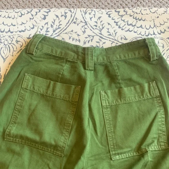 free people army green culottes - Picture 4 of 4